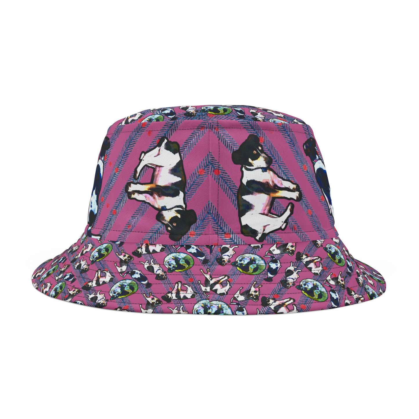 Trixie the Wonder Dog Pink Bucket Hat