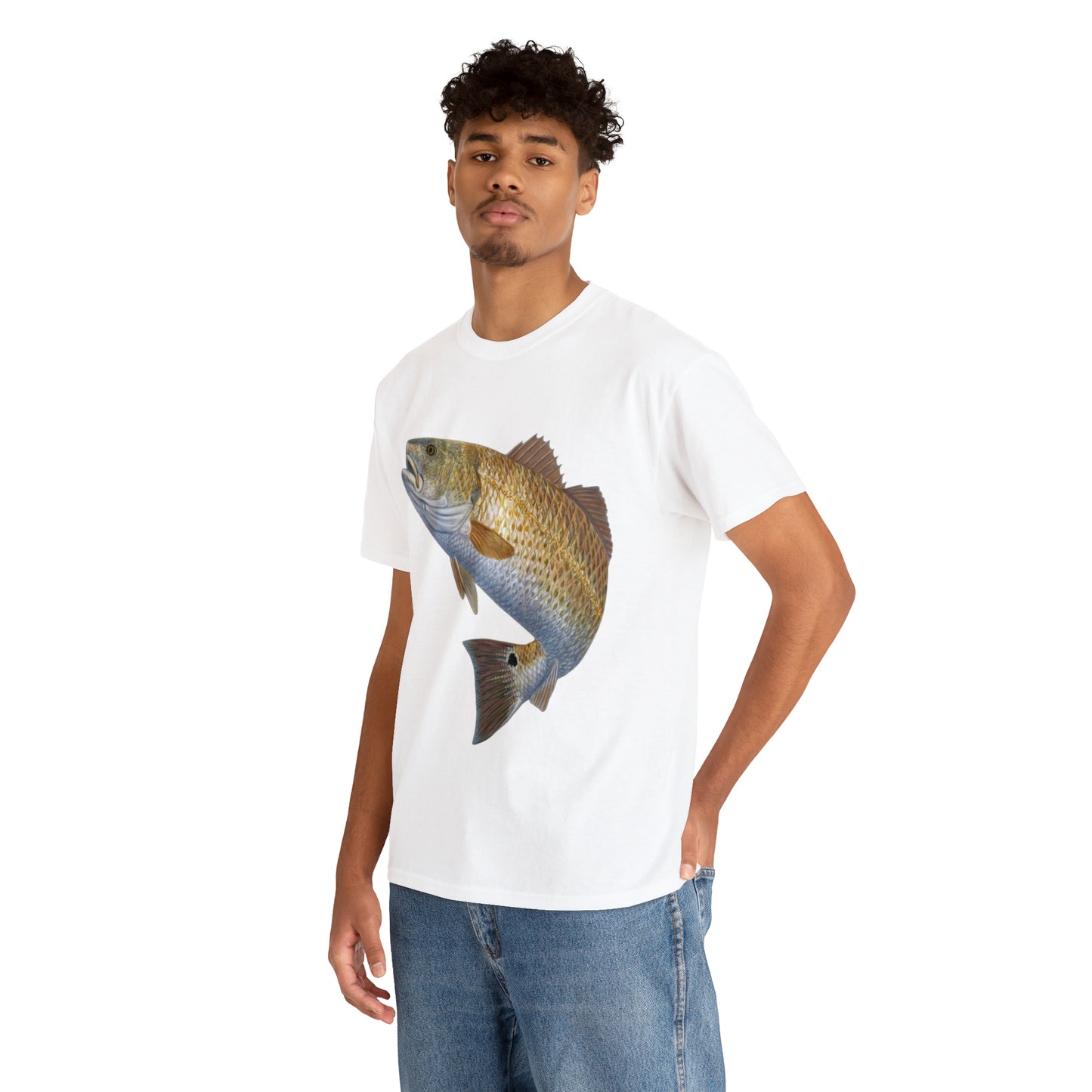 Redfish Unisex Heavy Cotton Tee