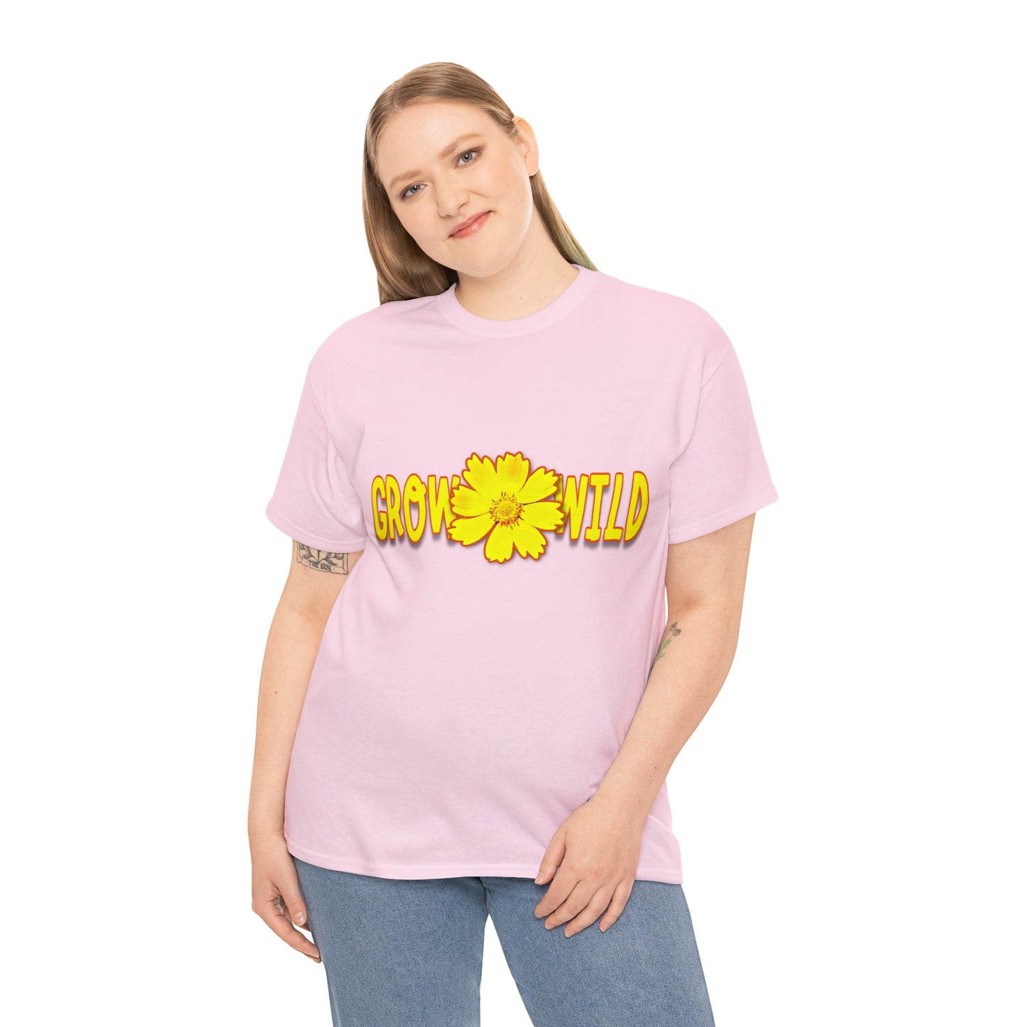 Grow Wild Unisex Heavy Cotton Tee