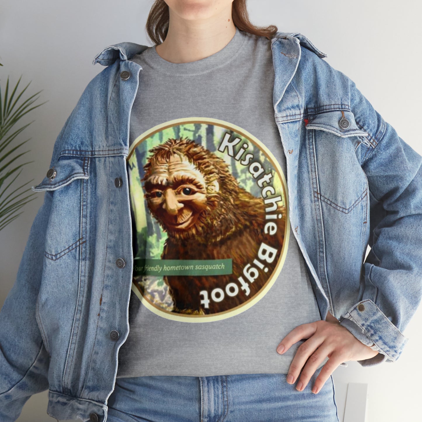 Kisatchie Bigfoot Unisex Heavy Cotton Tee