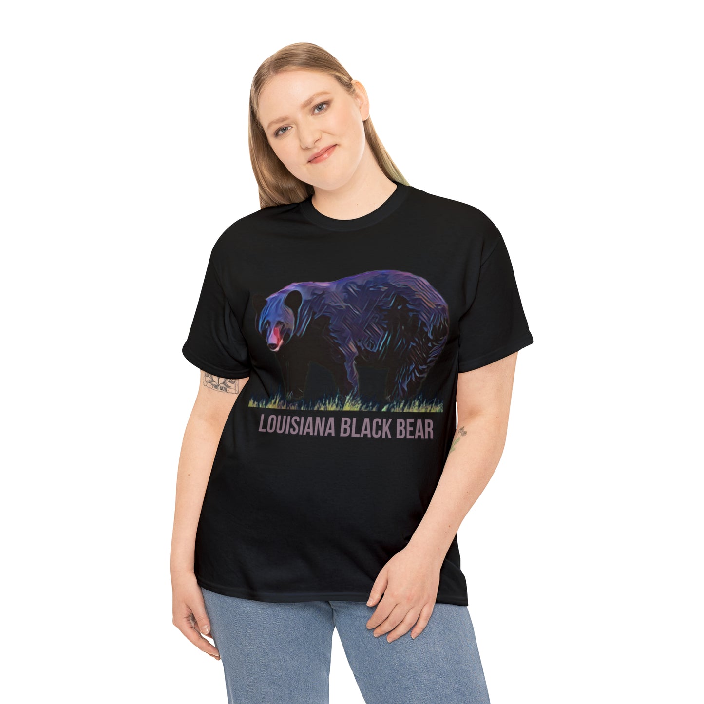 Louisiana Black Bear Unisex Heavy Cotton Tee