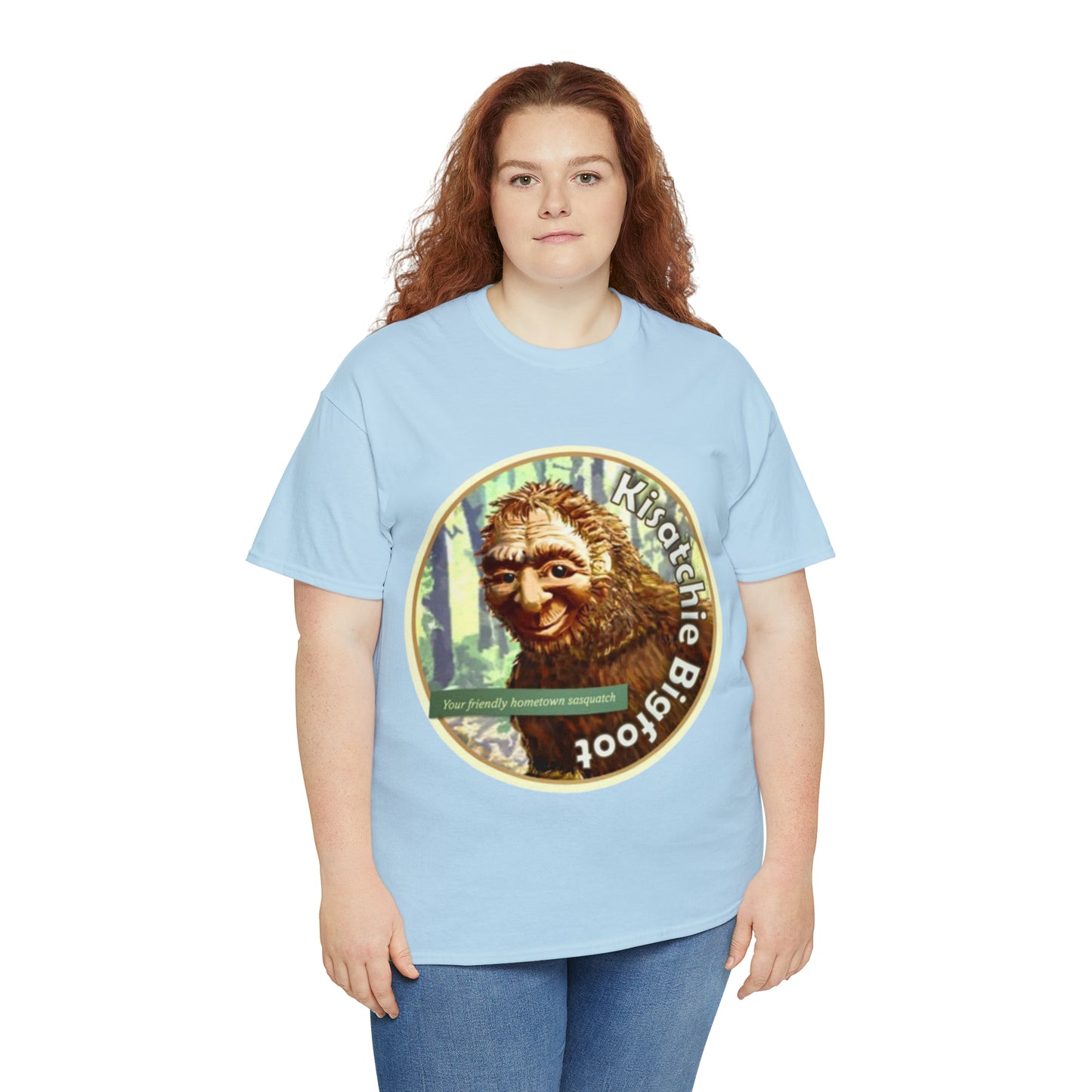 Kisatchie Bigfoot Unisex Heavy Cotton Tee