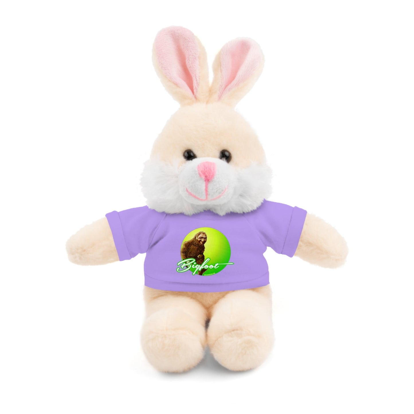 Stuffed Bunny with Bigfoot Tee