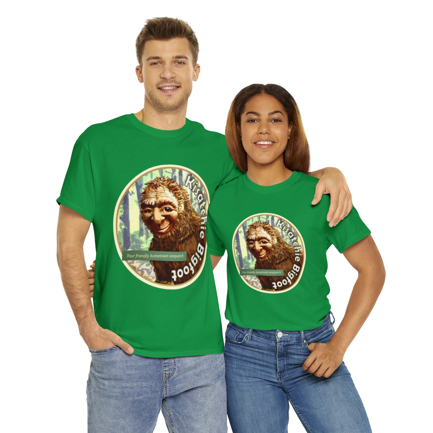 Kisatchie Bigfoot Unisex Heavy Cotton Tee