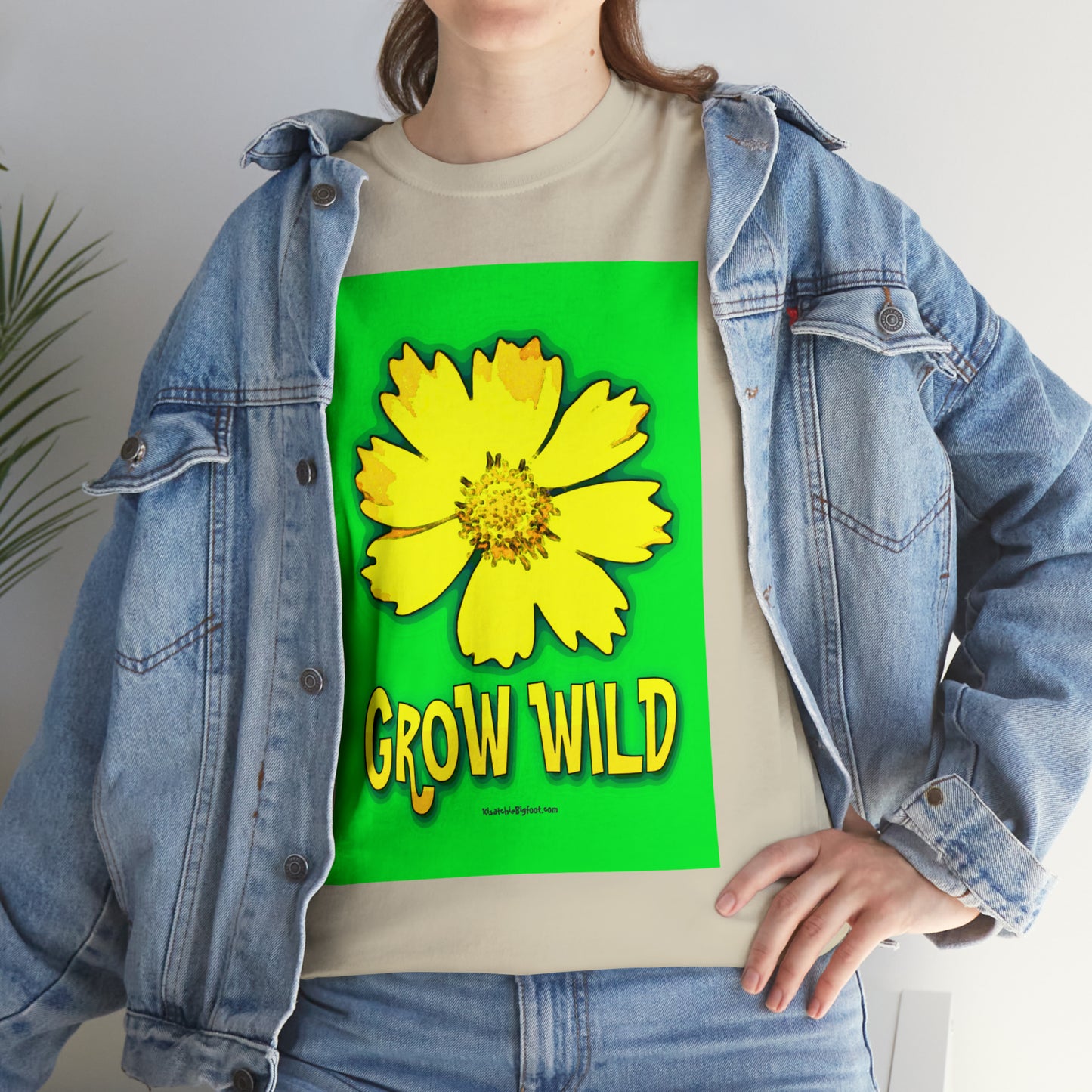 Grow Wild Unisex Heavy Cotton Tee