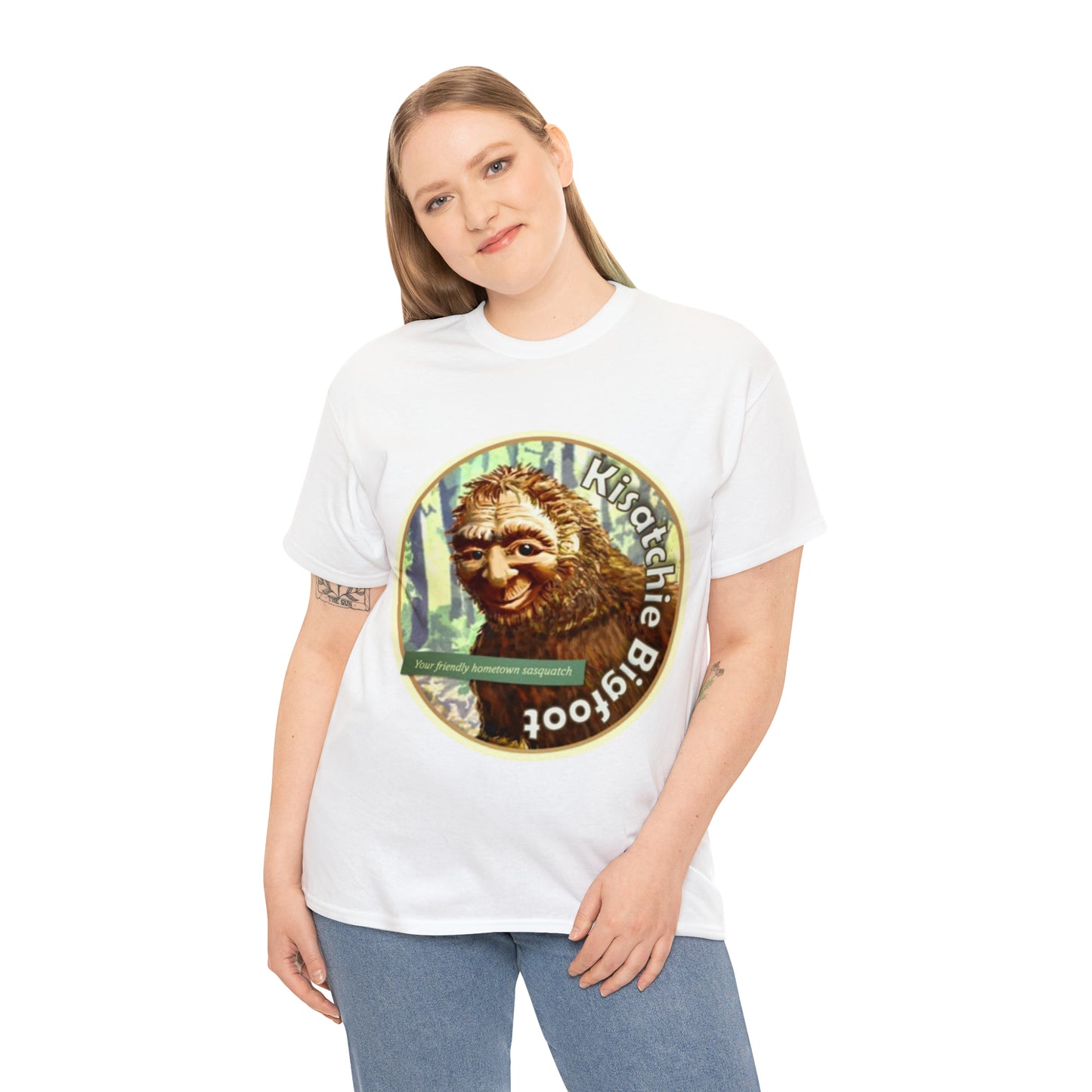 Kisatchie Bigfoot Unisex Heavy Cotton Tee