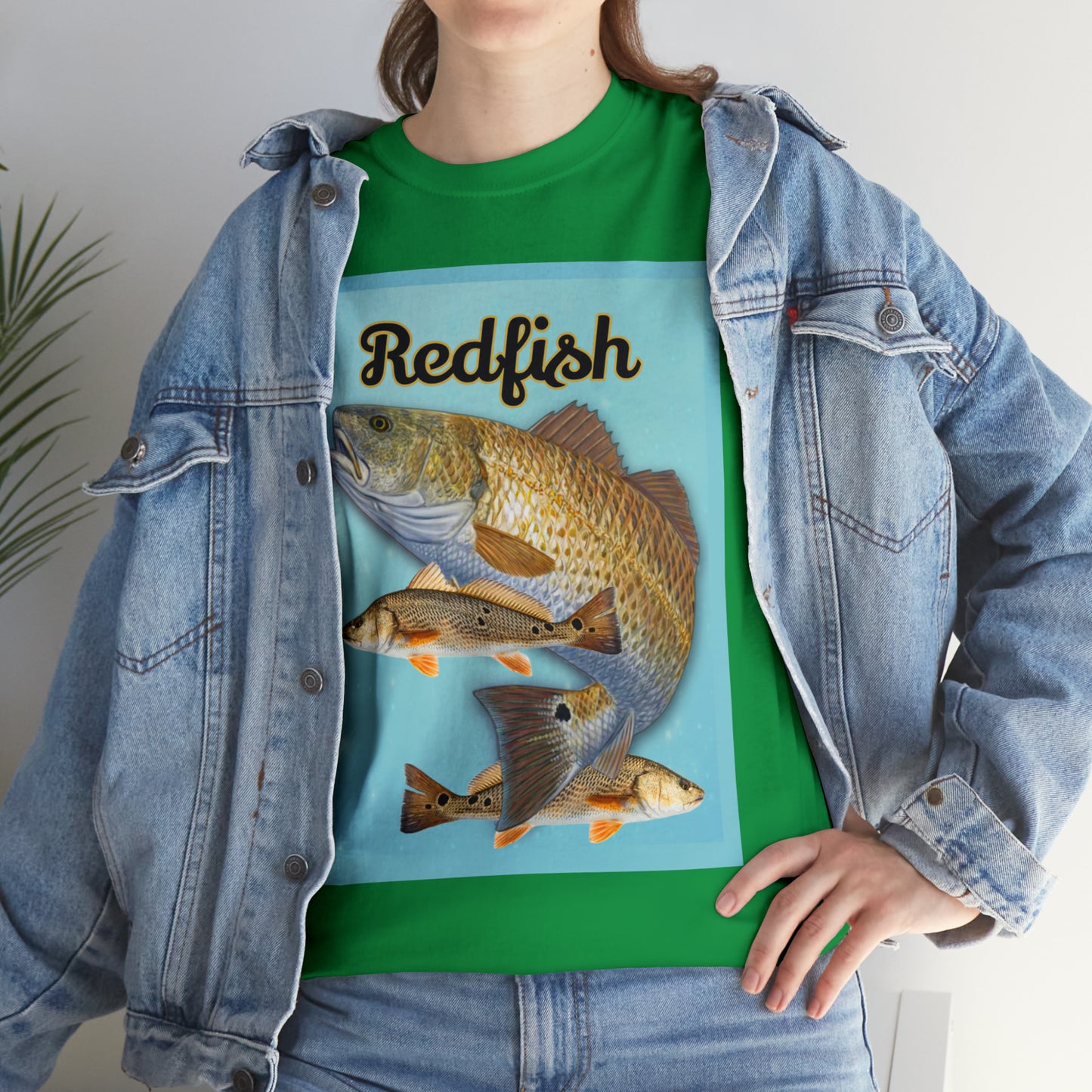 Redfish Unisex Heavy Cotton Tee