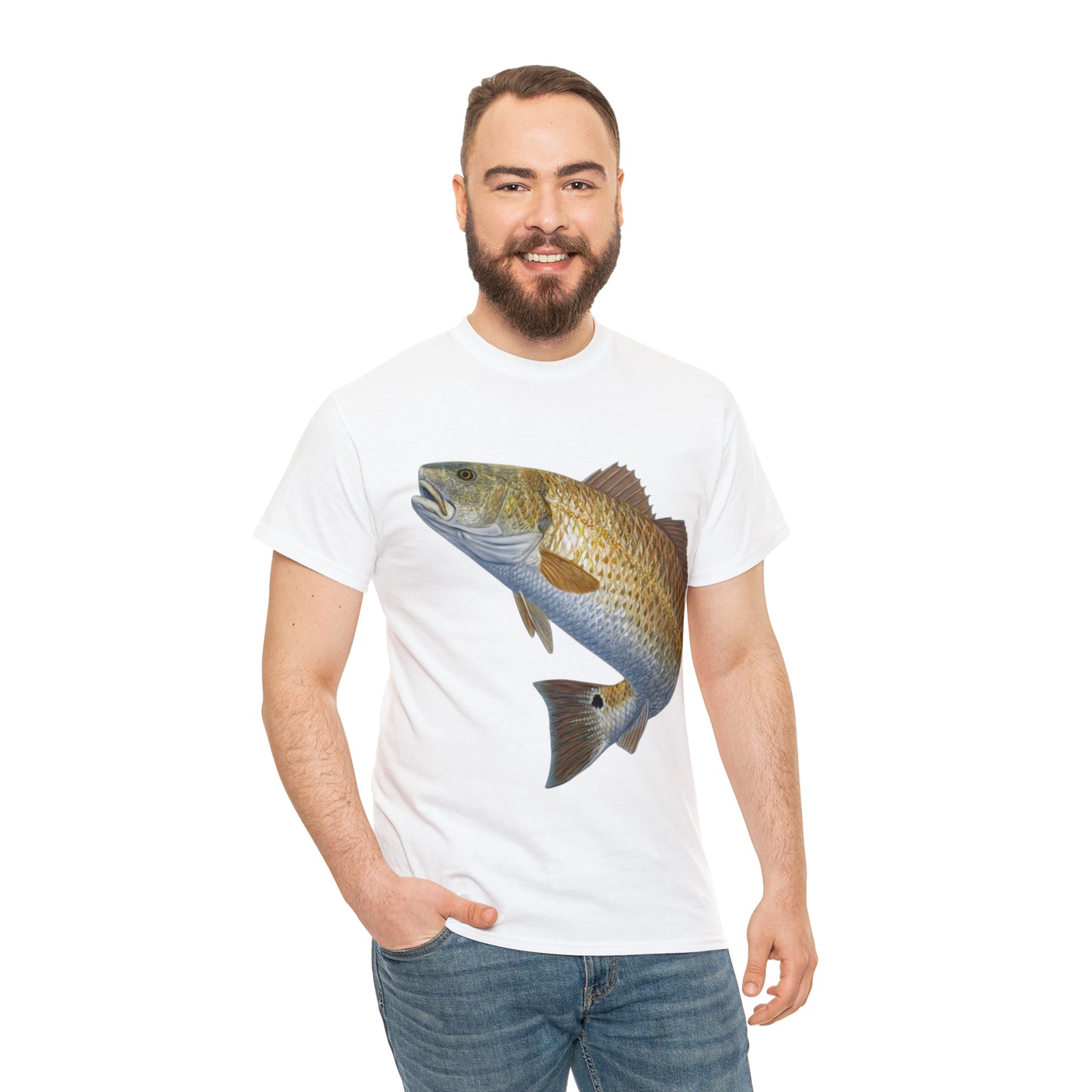 Redfish Unisex Heavy Cotton Tee