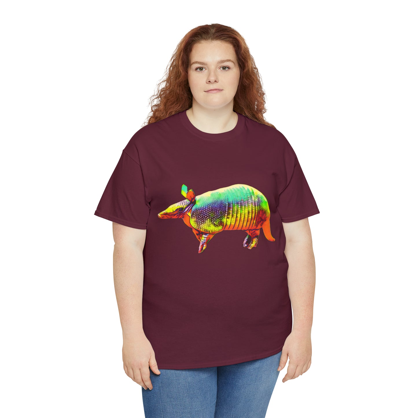 Golden Armadillo Unisex Heavy Cotton Tee