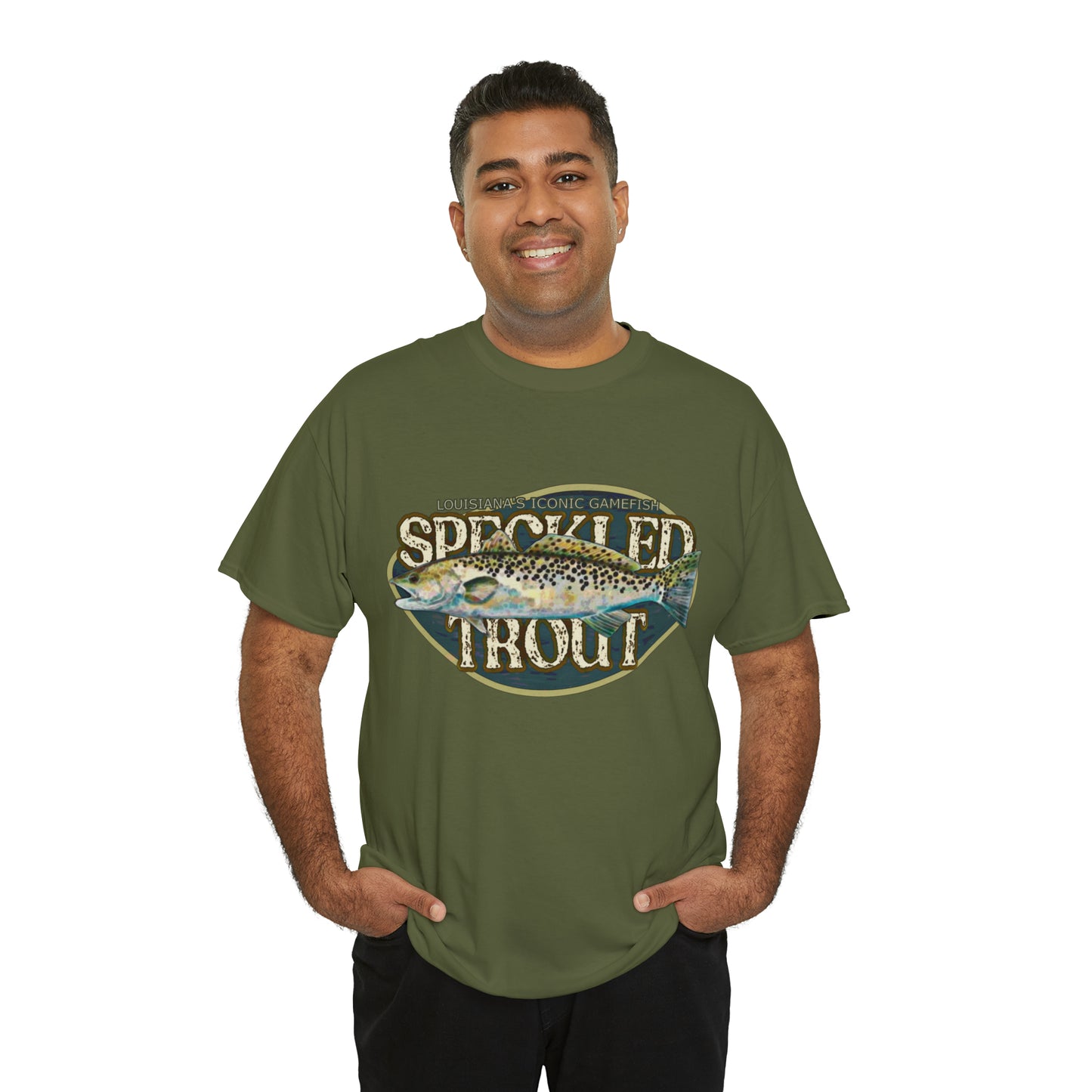 Speckled Trout Unisex Heavy Cotton Tee