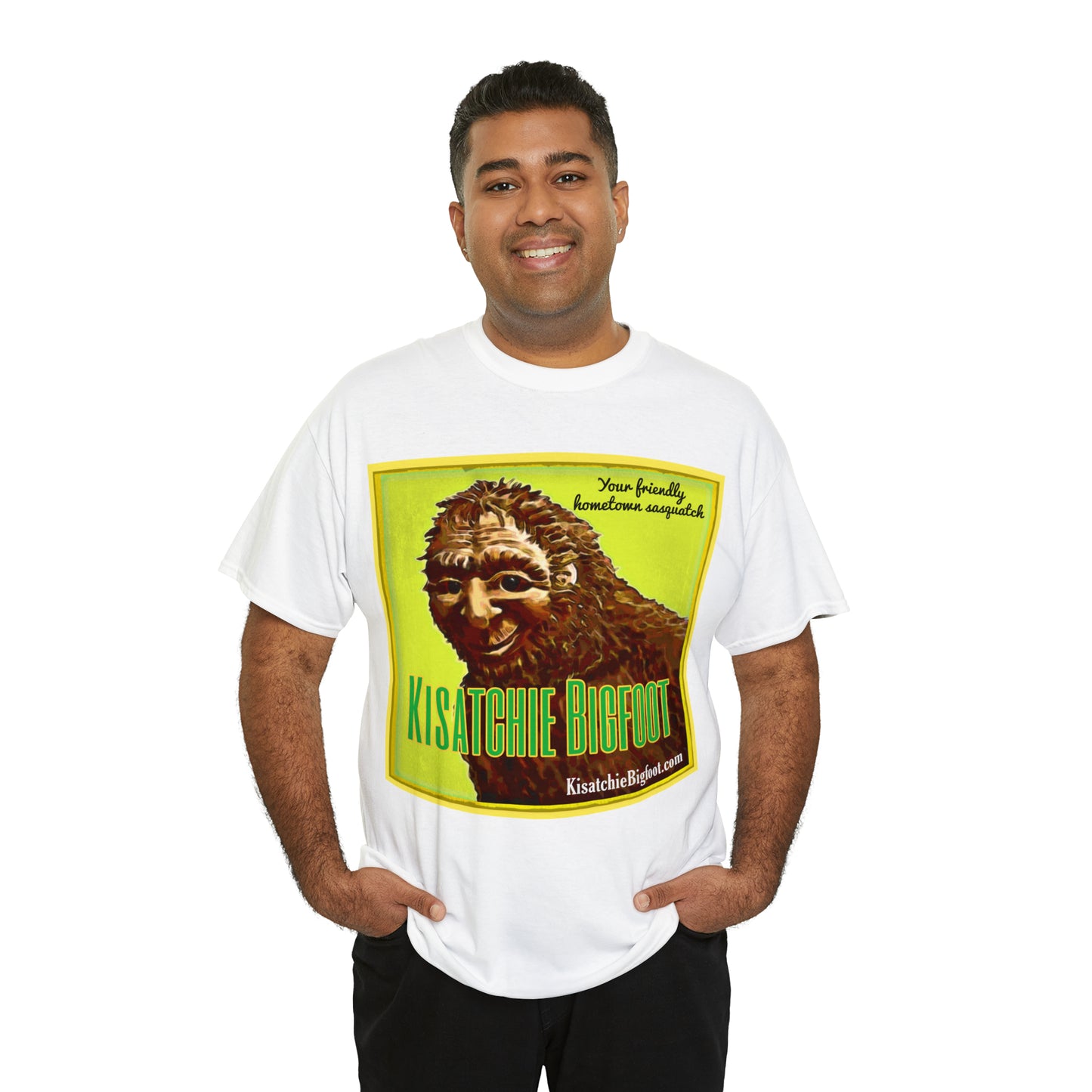 Kisatchie Bigfoot Unisex Heavy Cotton Tee