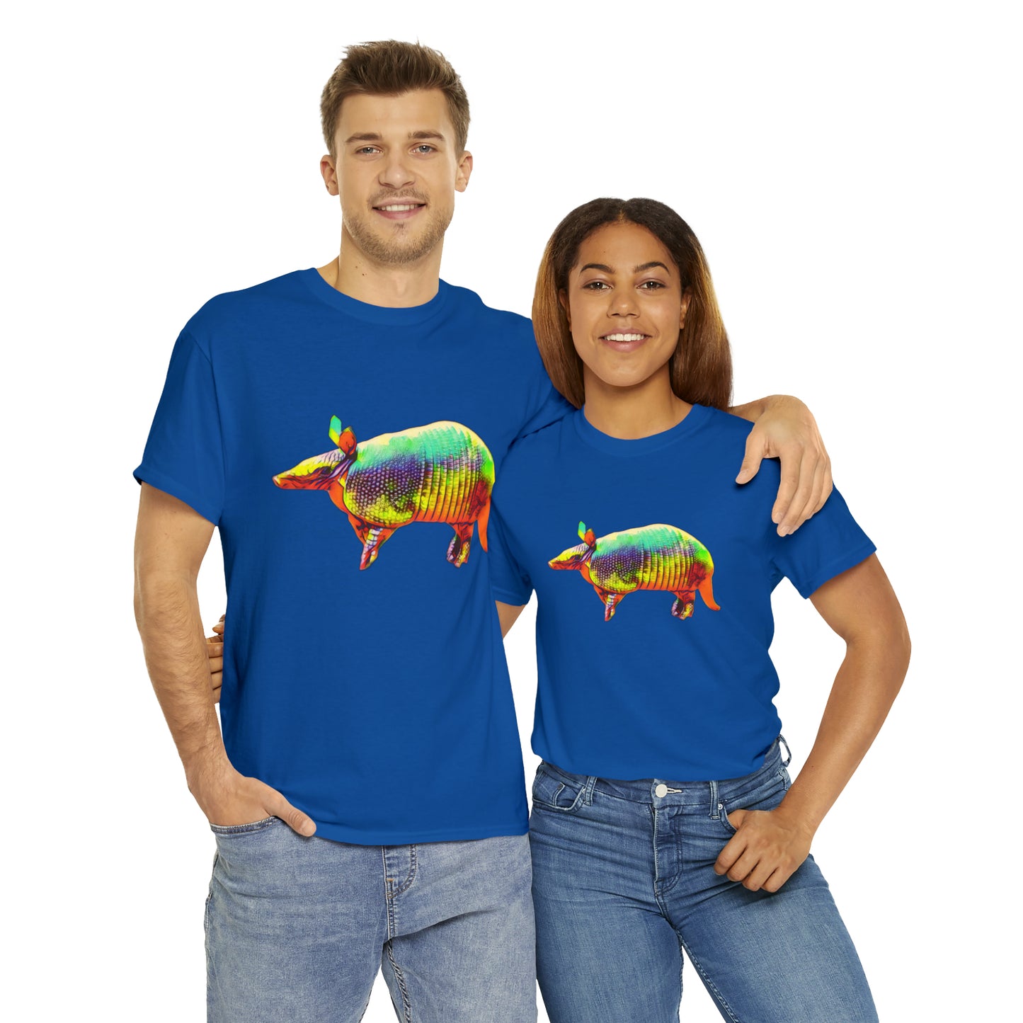 Golden Armadillo Unisex Heavy Cotton Tee