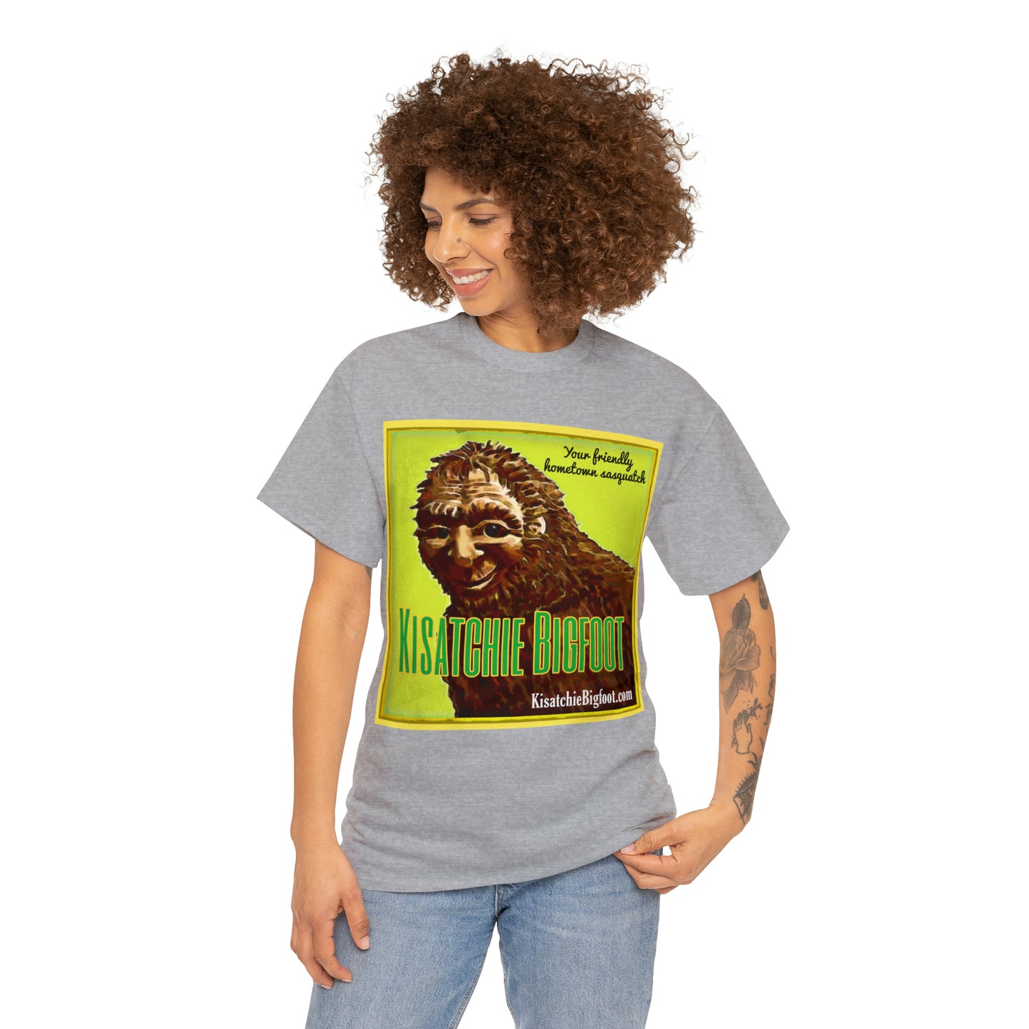 Kisatchie Bigfoot Unisex Heavy Cotton Tee