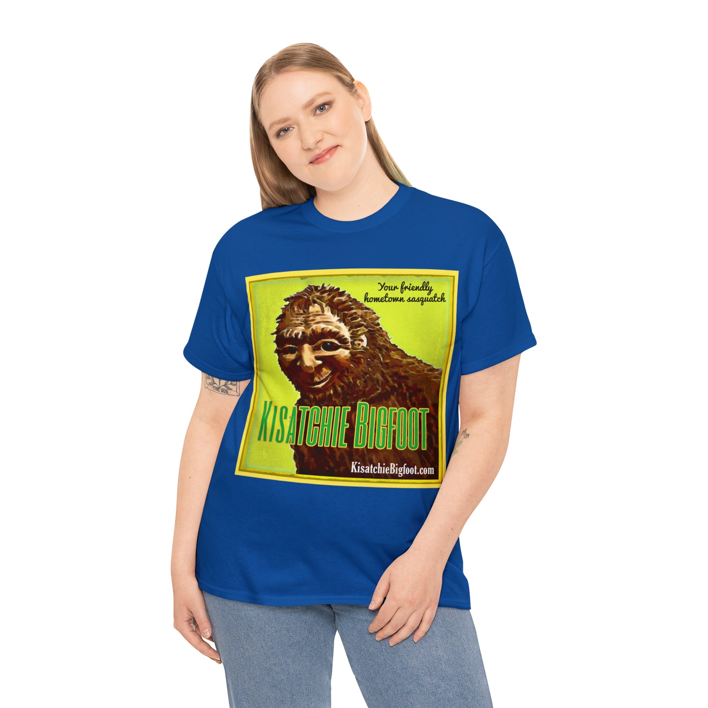 Kisatchie Bigfoot Unisex Heavy Cotton Tee