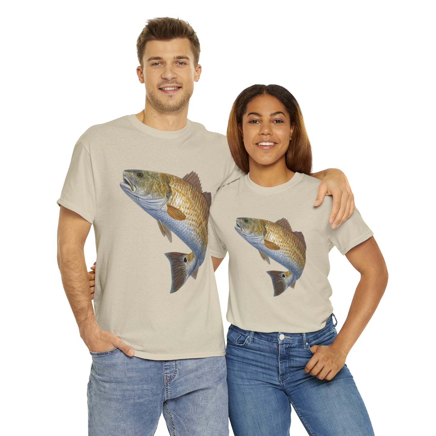 Redfish Unisex Heavy Cotton Tee