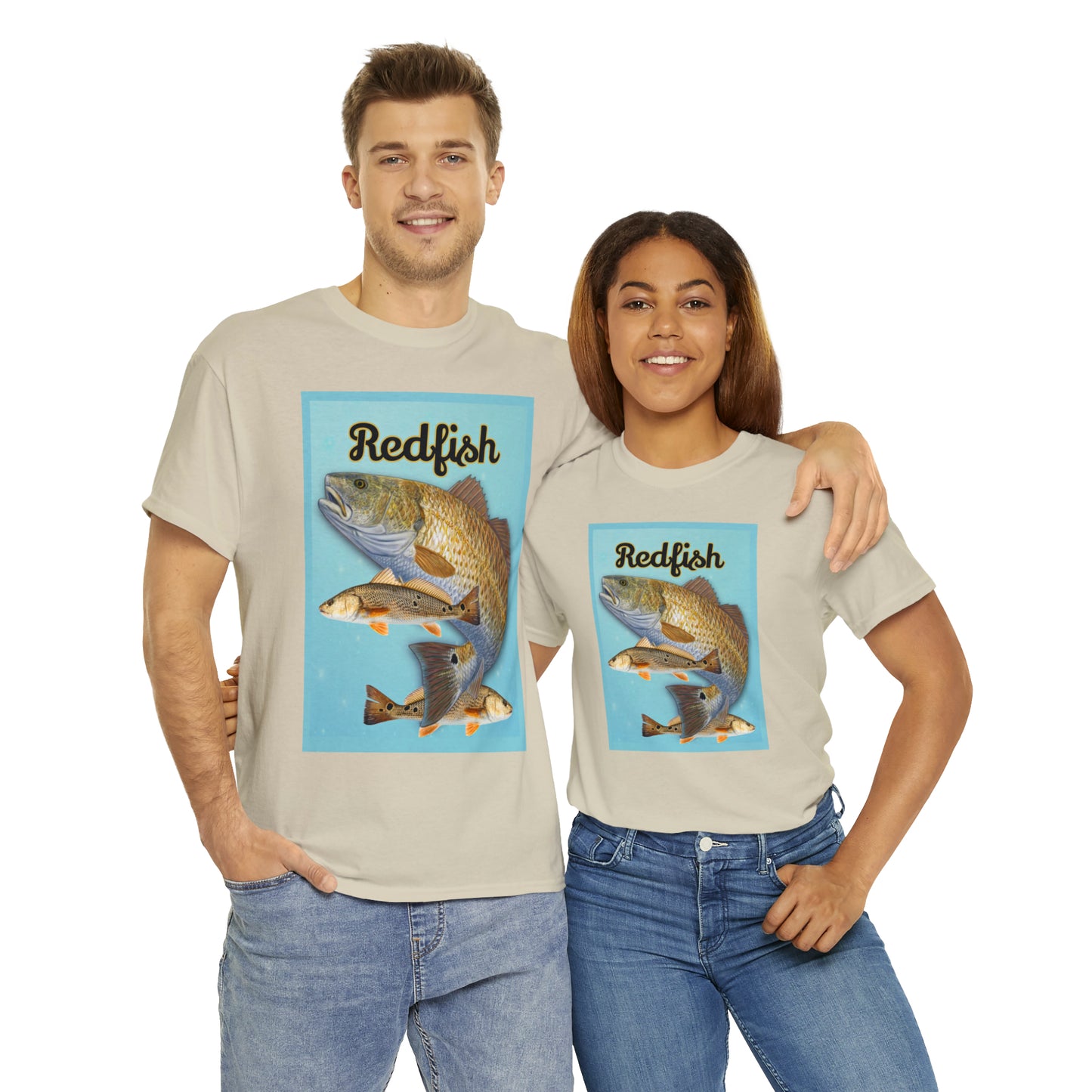 Redfish Unisex Heavy Cotton Tee