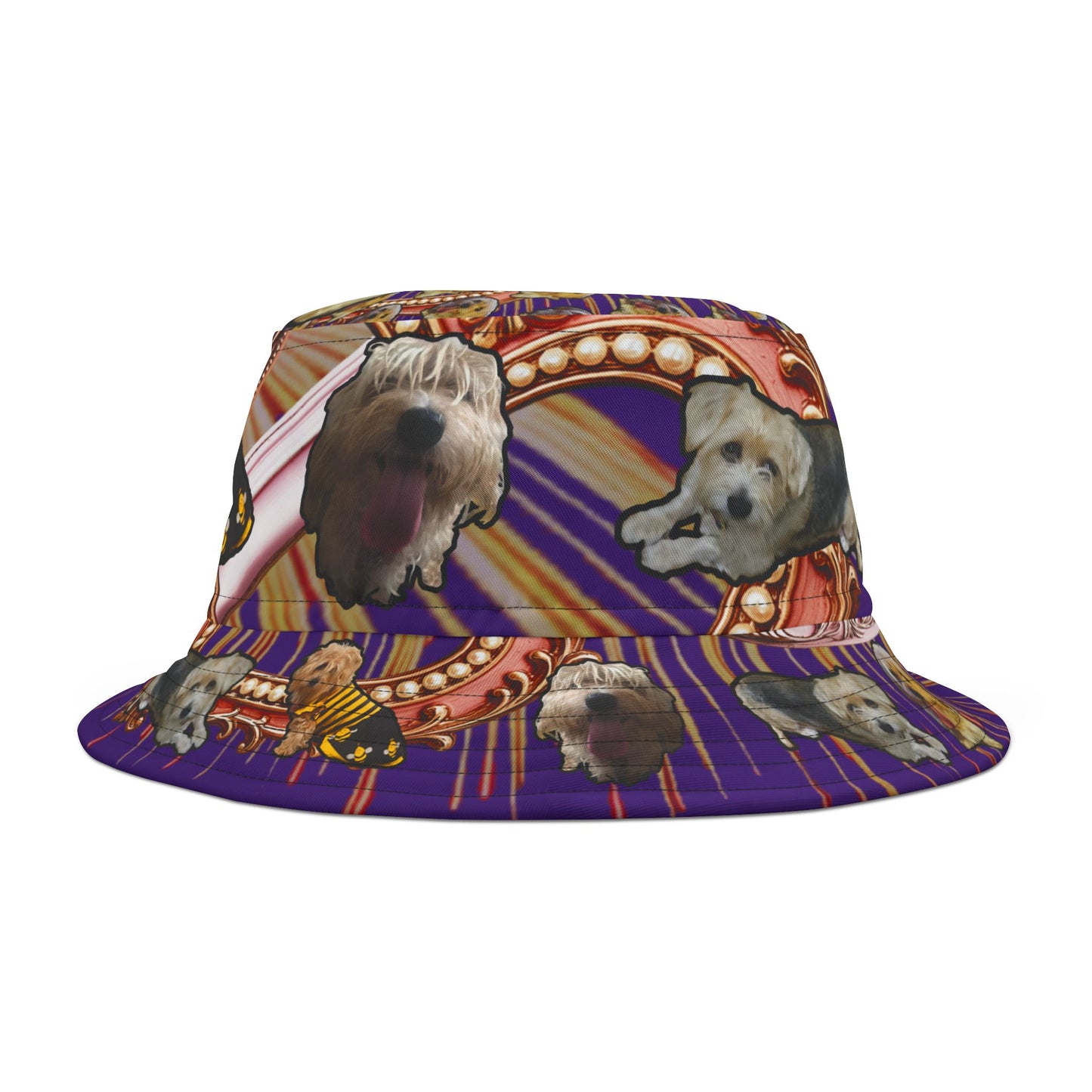 Phoebe Love Bucket Hat Purple