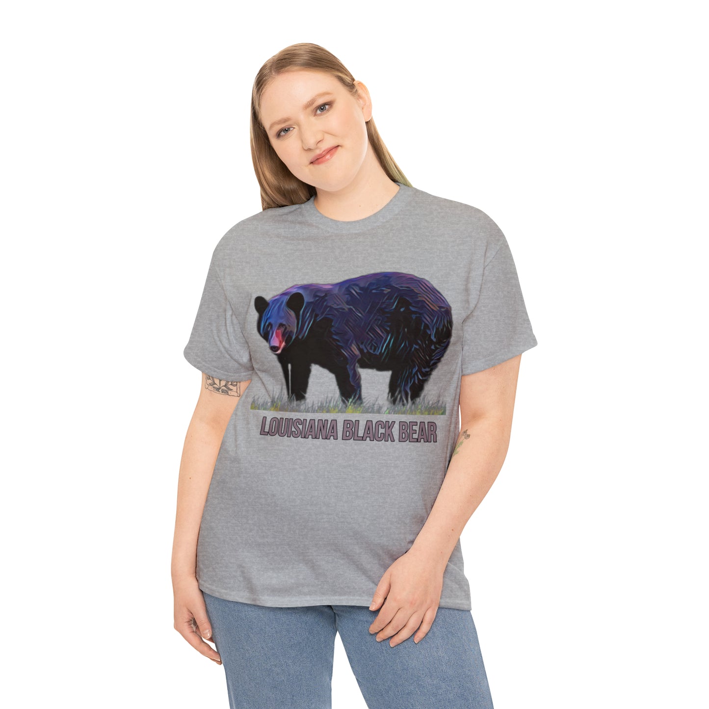 Louisiana Black Bear Unisex Heavy Cotton Tee