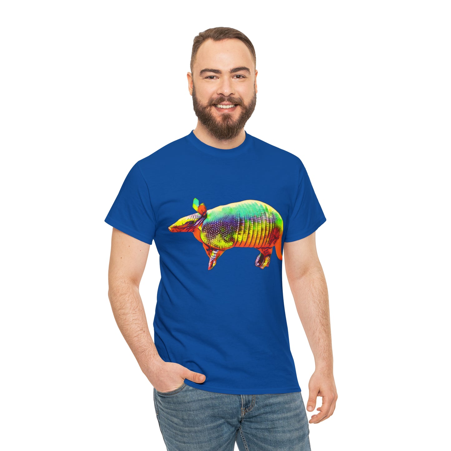 Golden Armadillo Unisex Heavy Cotton Tee