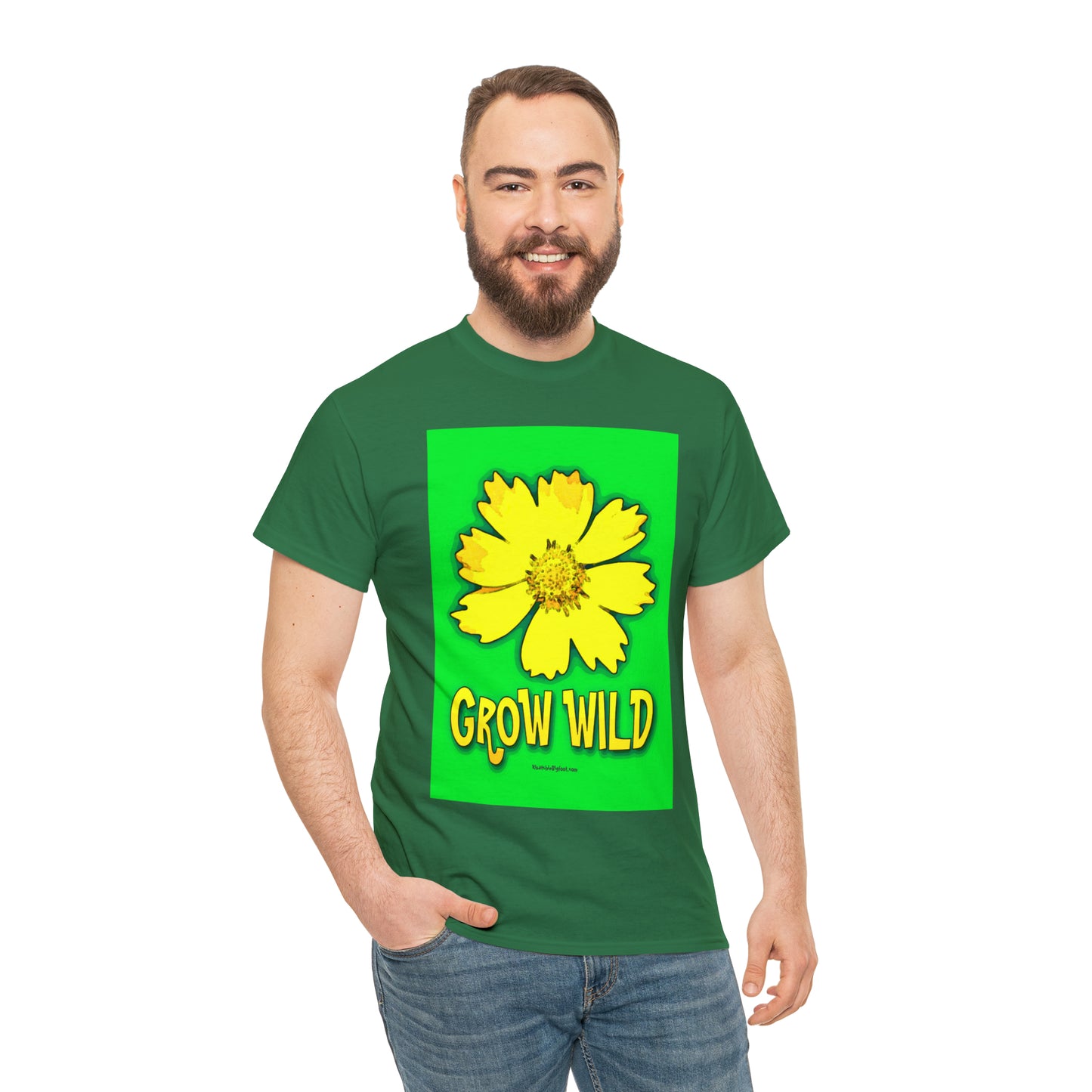 Grow Wild Unisex Heavy Cotton Tee