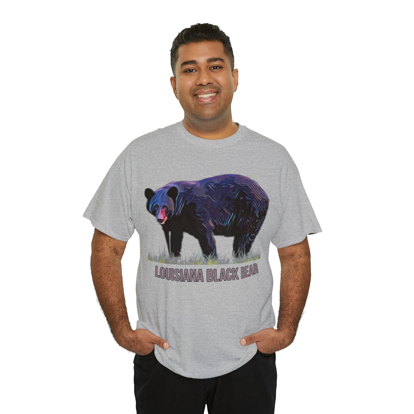 Louisiana Black Bear Unisex Heavy Cotton Tee