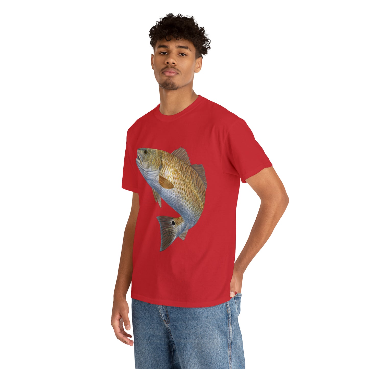 Redfish Unisex Heavy Cotton Tee