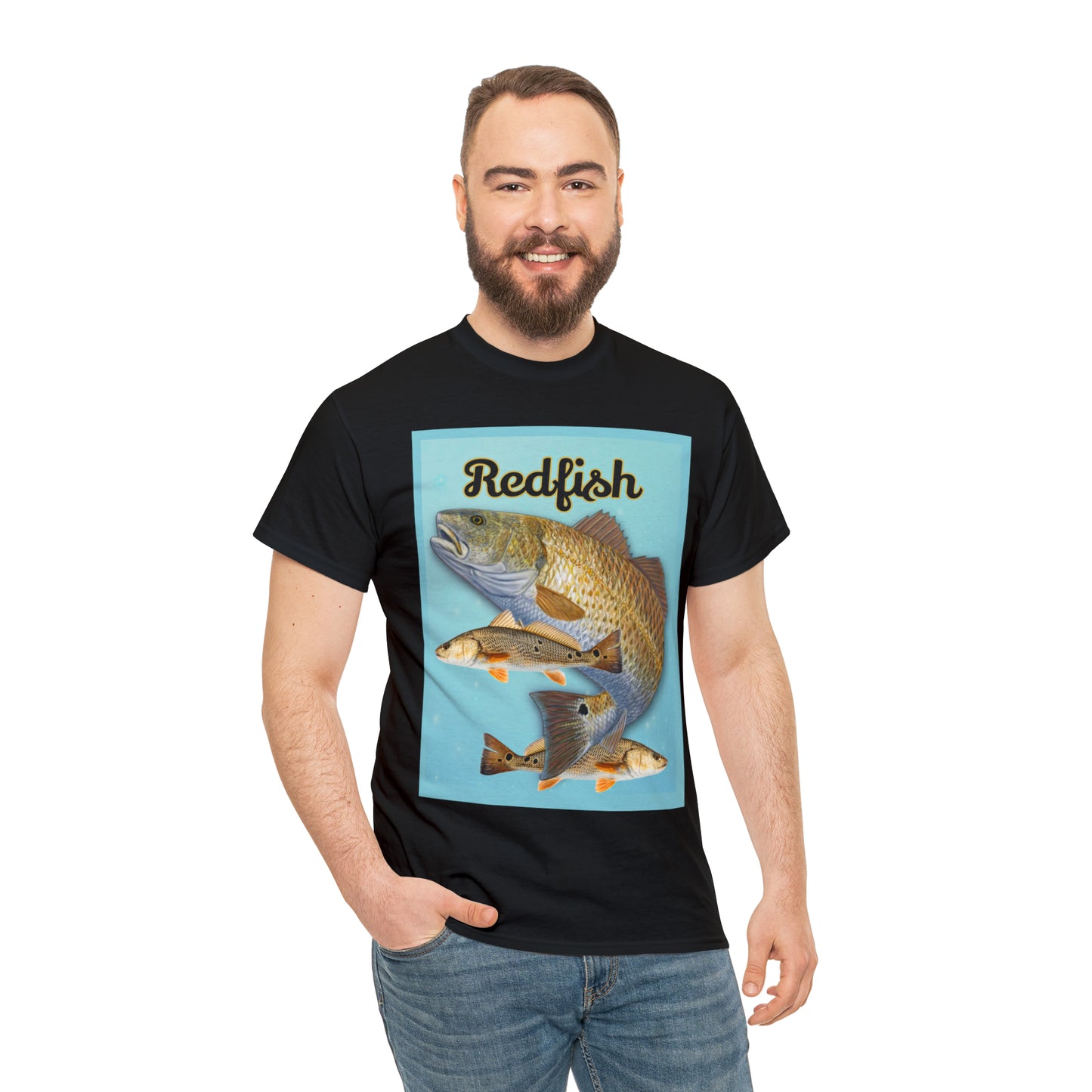 Redfish Unisex Heavy Cotton Tee