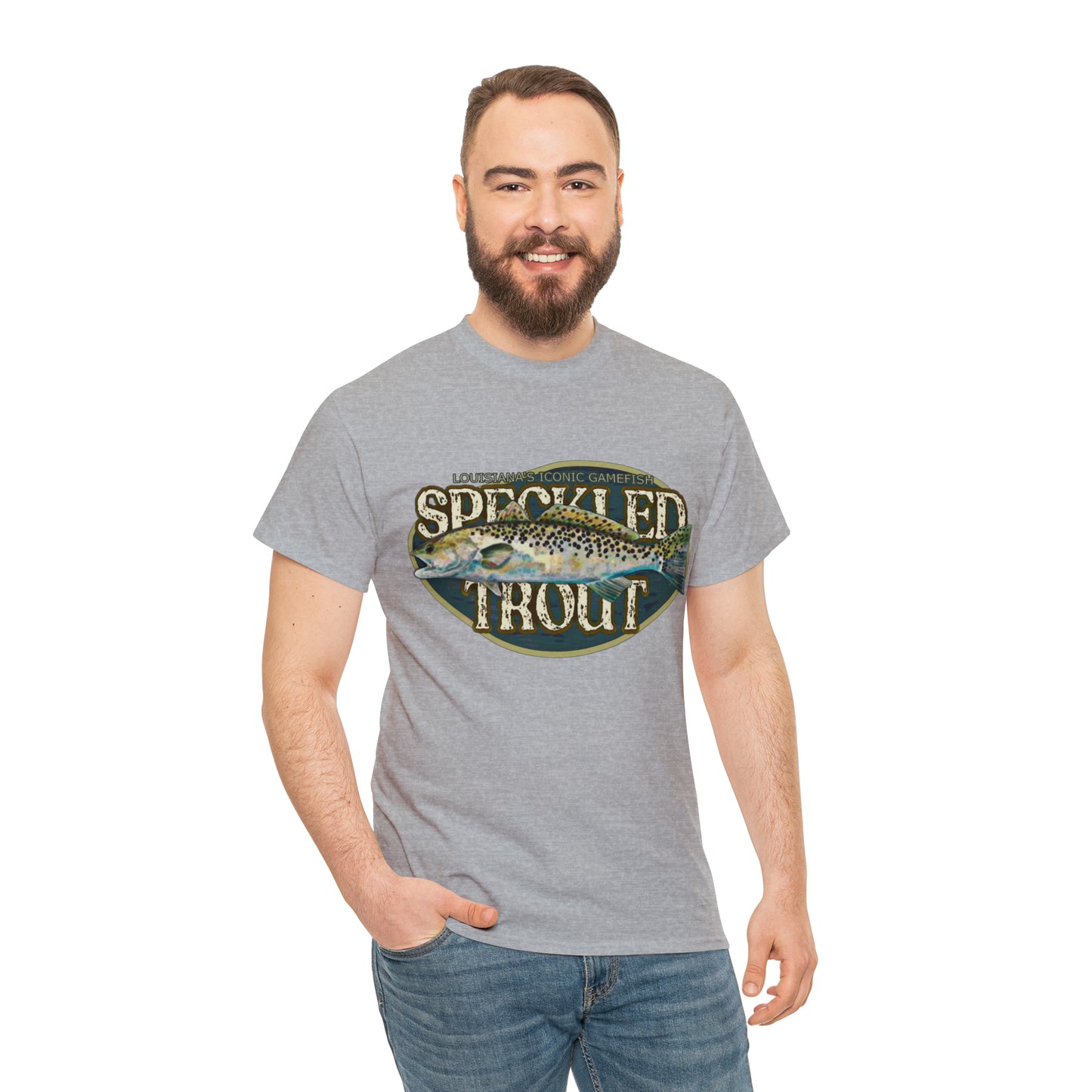 Speckled Trout Unisex Heavy Cotton Tee