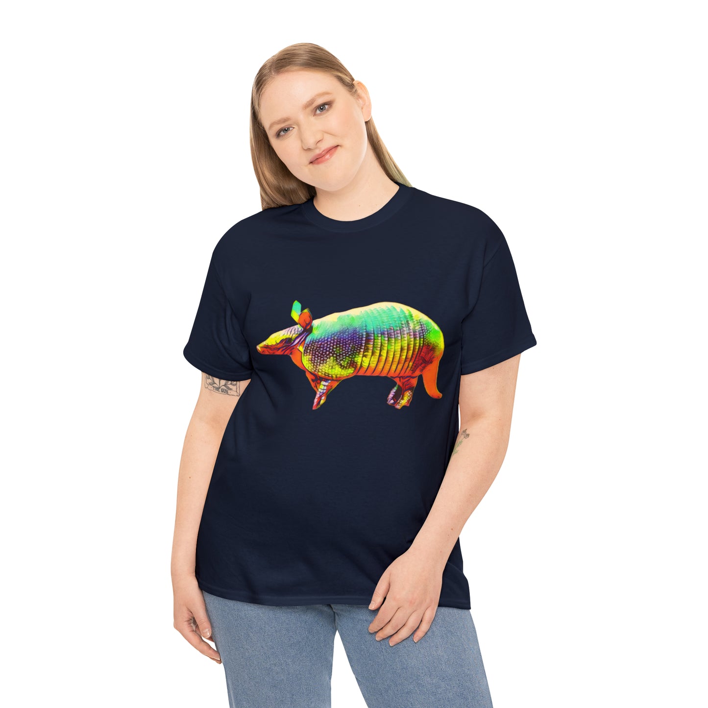 Golden Armadillo Unisex Heavy Cotton Tee