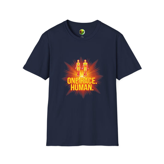 One Race Unisex Softstyle  T-Shirt