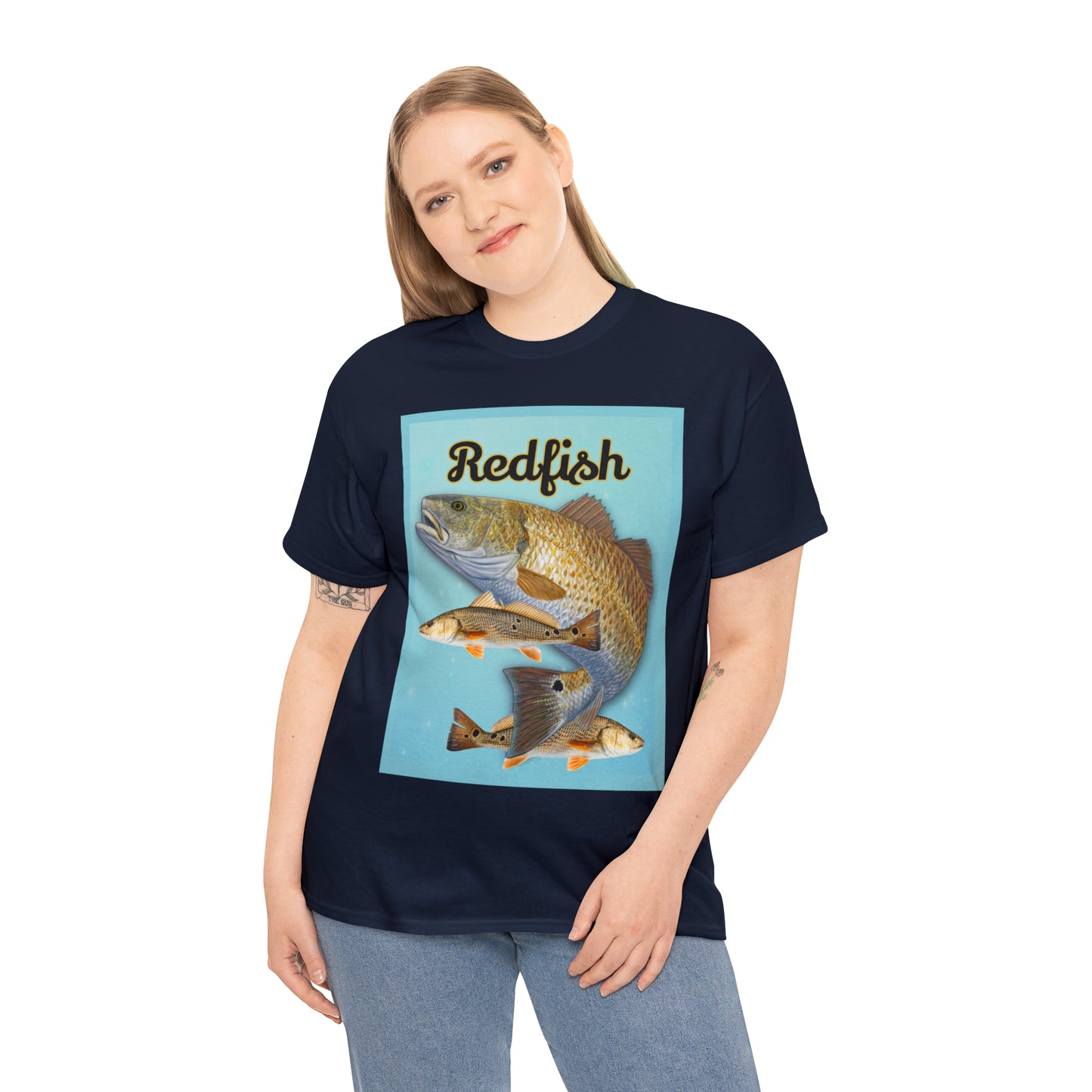 Redfish Unisex Heavy Cotton Tee