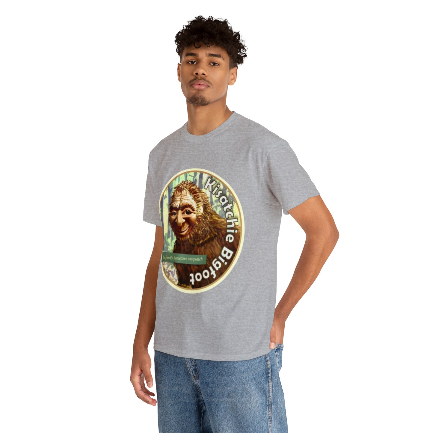 Kisatchie Bigfoot Unisex Heavy Cotton Tee