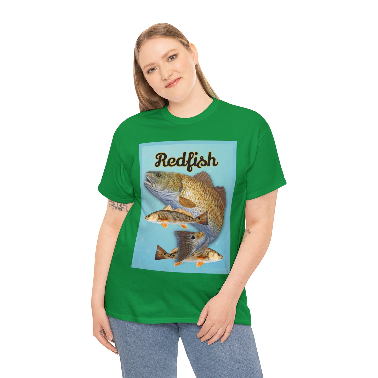 Redfish Unisex Heavy Cotton Tee