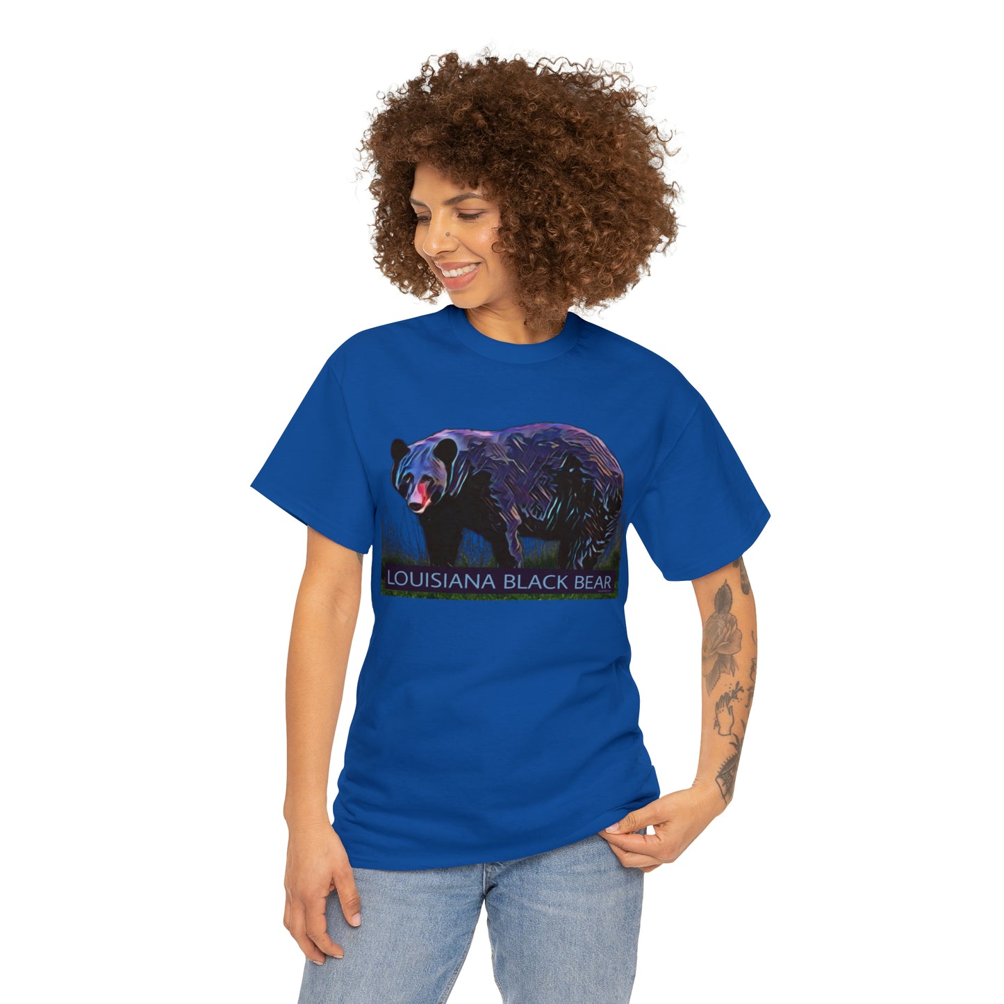 Louisiana Black Bear Unisex Heavy Cotton Tee