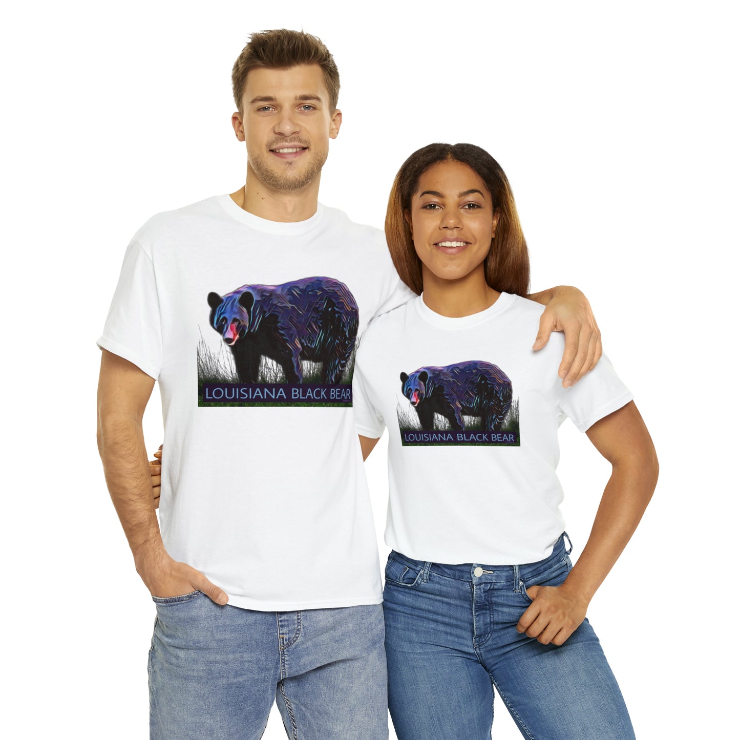 Louisiana Black Bear Unisex Heavy Cotton Tee