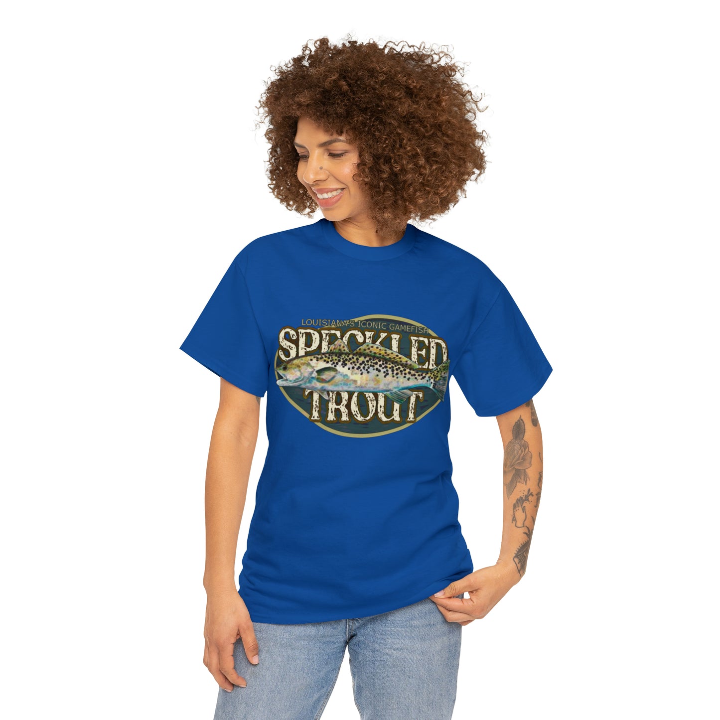 Speckled Trout Unisex Heavy Cotton Tee