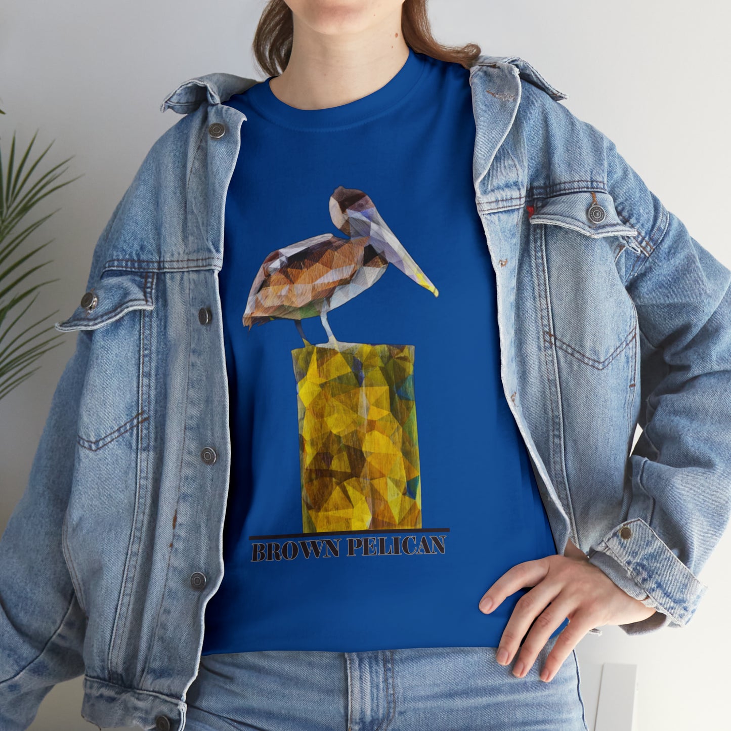 Brown Pelican Unisex Heavy Cotton Tee