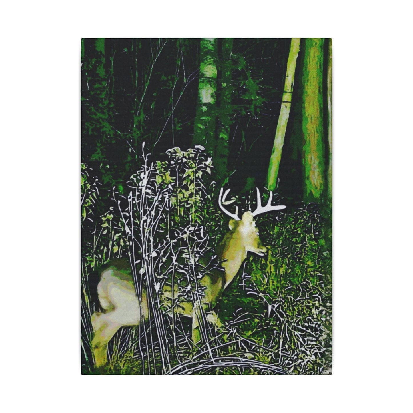 Matte Canvas, Stretched, 0.75" (Multi-Size)