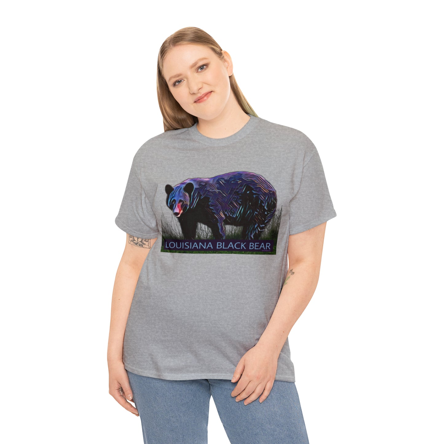 Louisiana Black Bear Unisex Heavy Cotton Tee