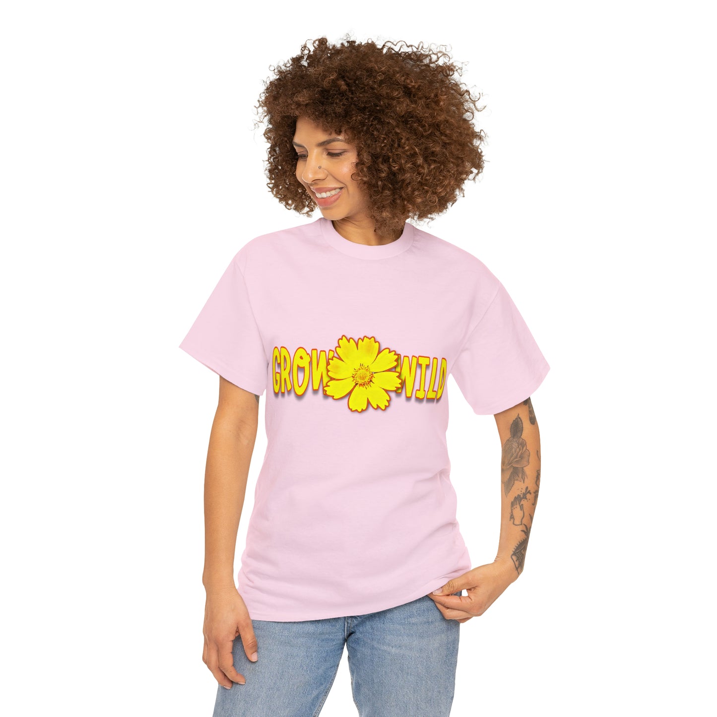 Grow Wild Unisex Heavy Cotton Tee