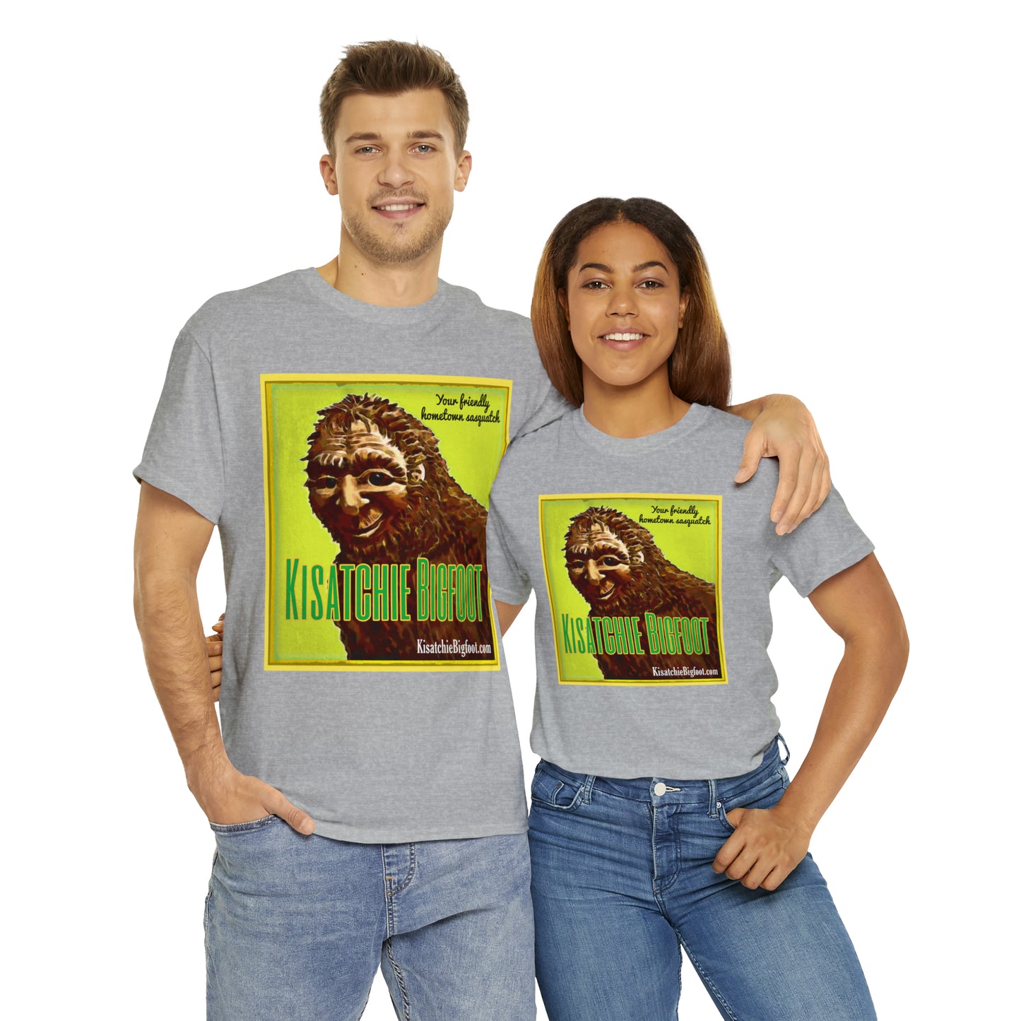 Kisatchie Bigfoot Unisex Heavy Cotton Tee