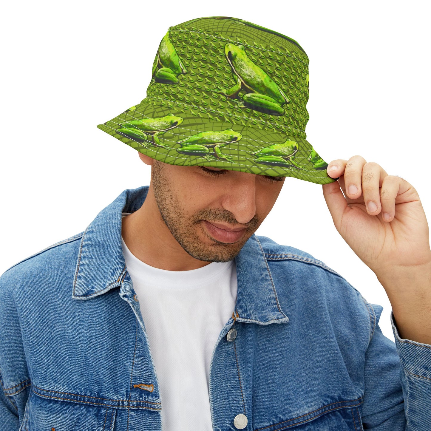 Kisatchie Tree Frog Bucket Hat