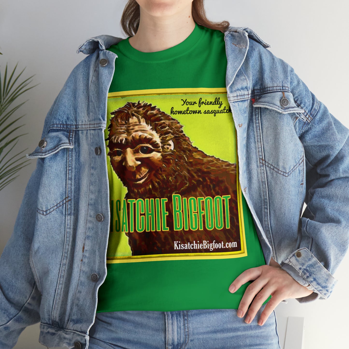 Kisatchie Bigfoot Unisex Heavy Cotton Tee