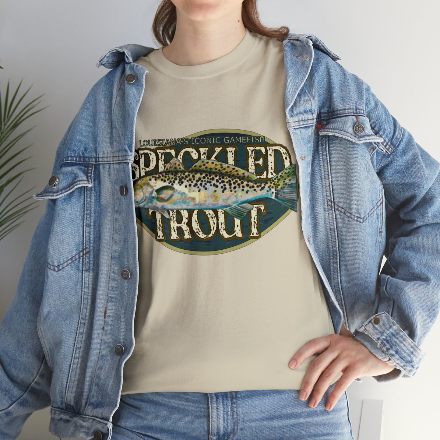 Speckled Trout Unisex Heavy Cotton Tee