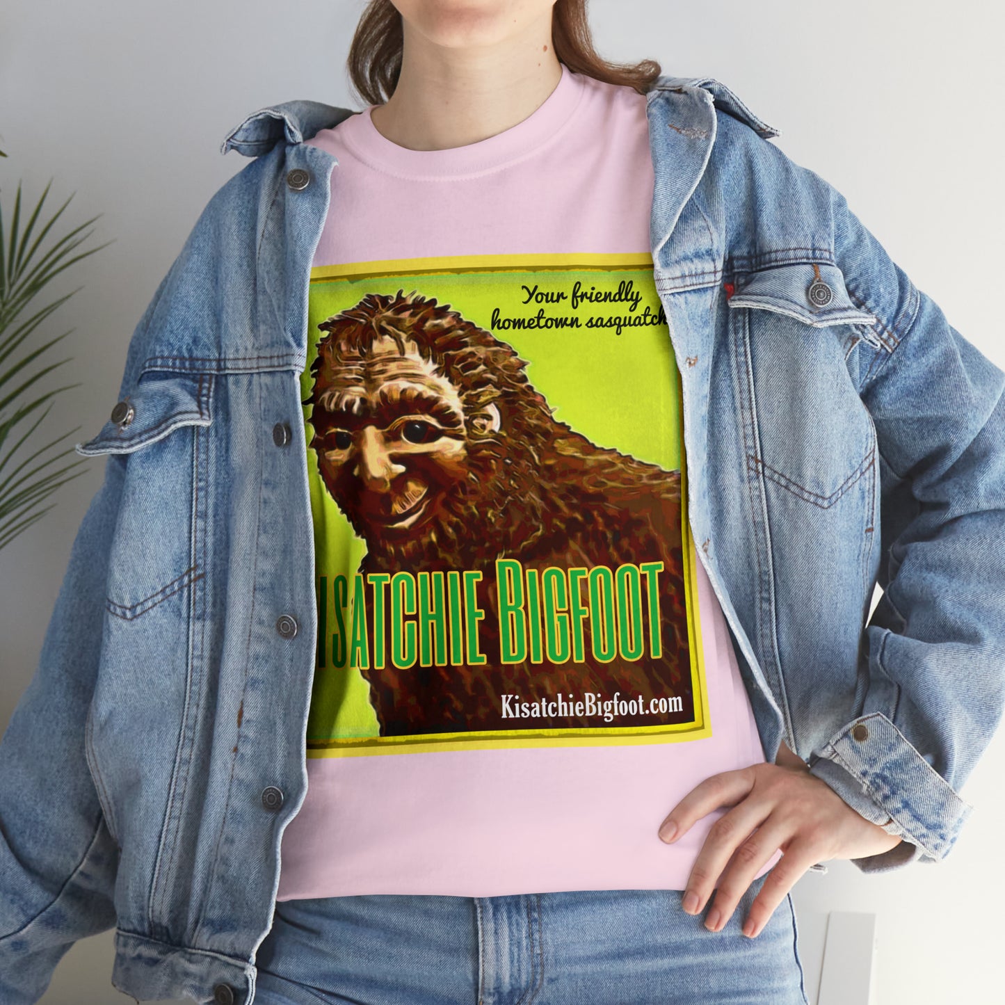 Kisatchie Bigfoot Unisex Heavy Cotton Tee