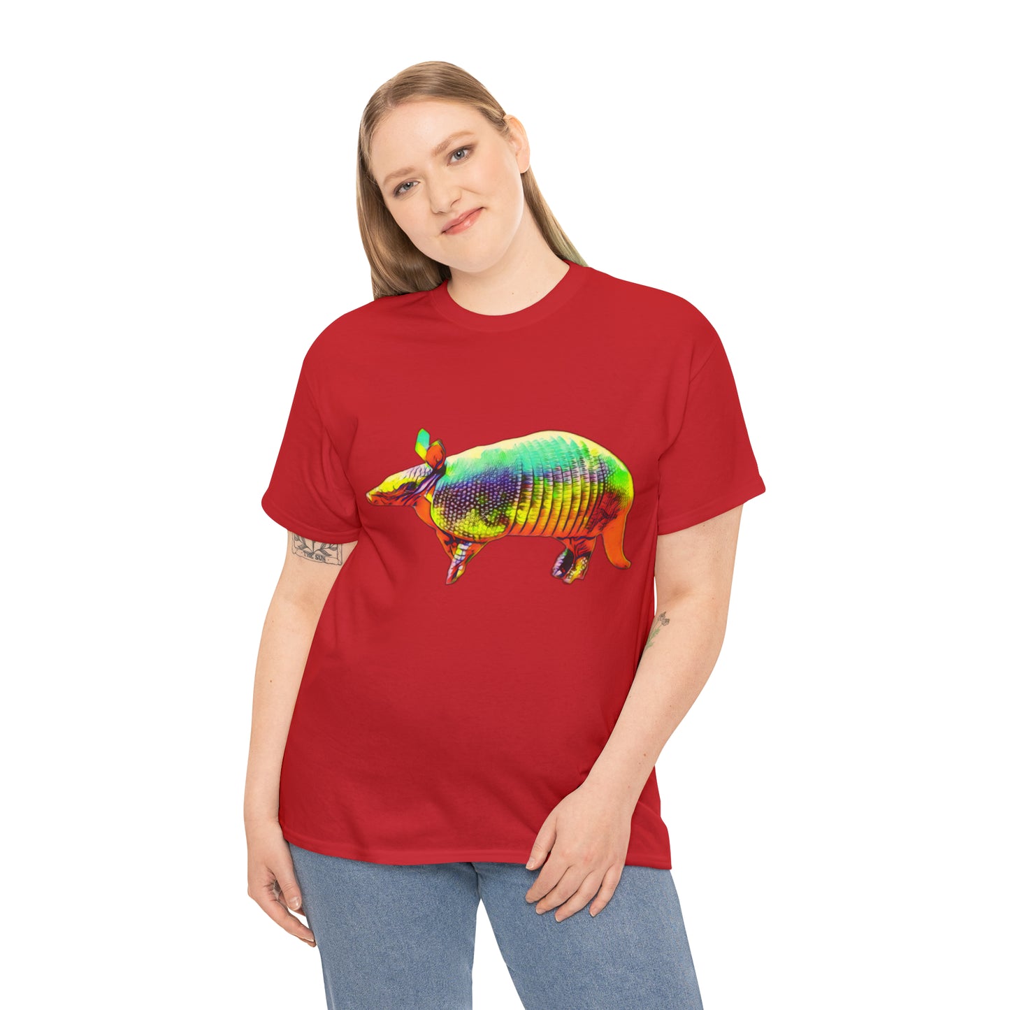 Golden Armadillo Unisex Heavy Cotton Tee