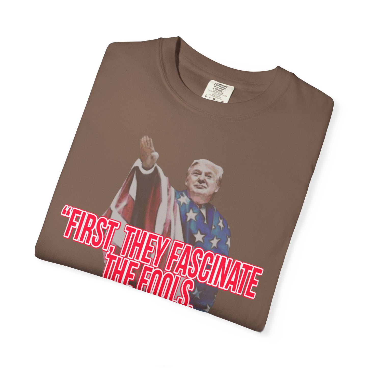 Fascinate/Muzzle - Unisex Garment-Dyed Tee for Activists