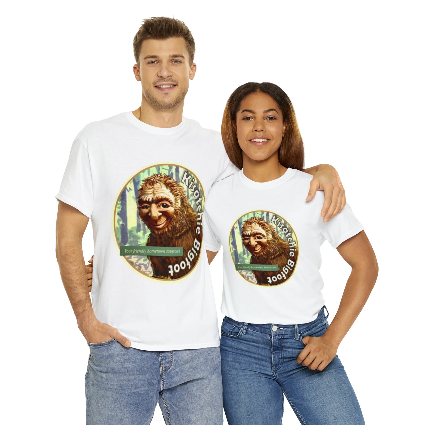 Kisatchie Bigfoot Unisex Heavy Cotton Tee