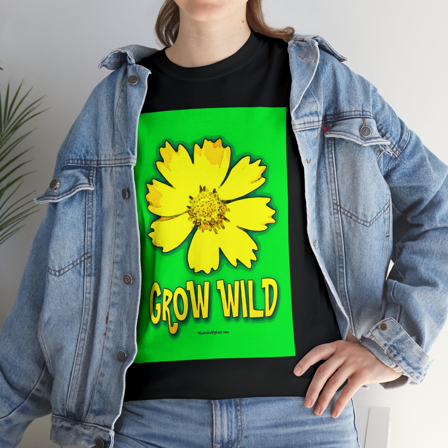 Grow Wild Unisex Heavy Cotton Tee