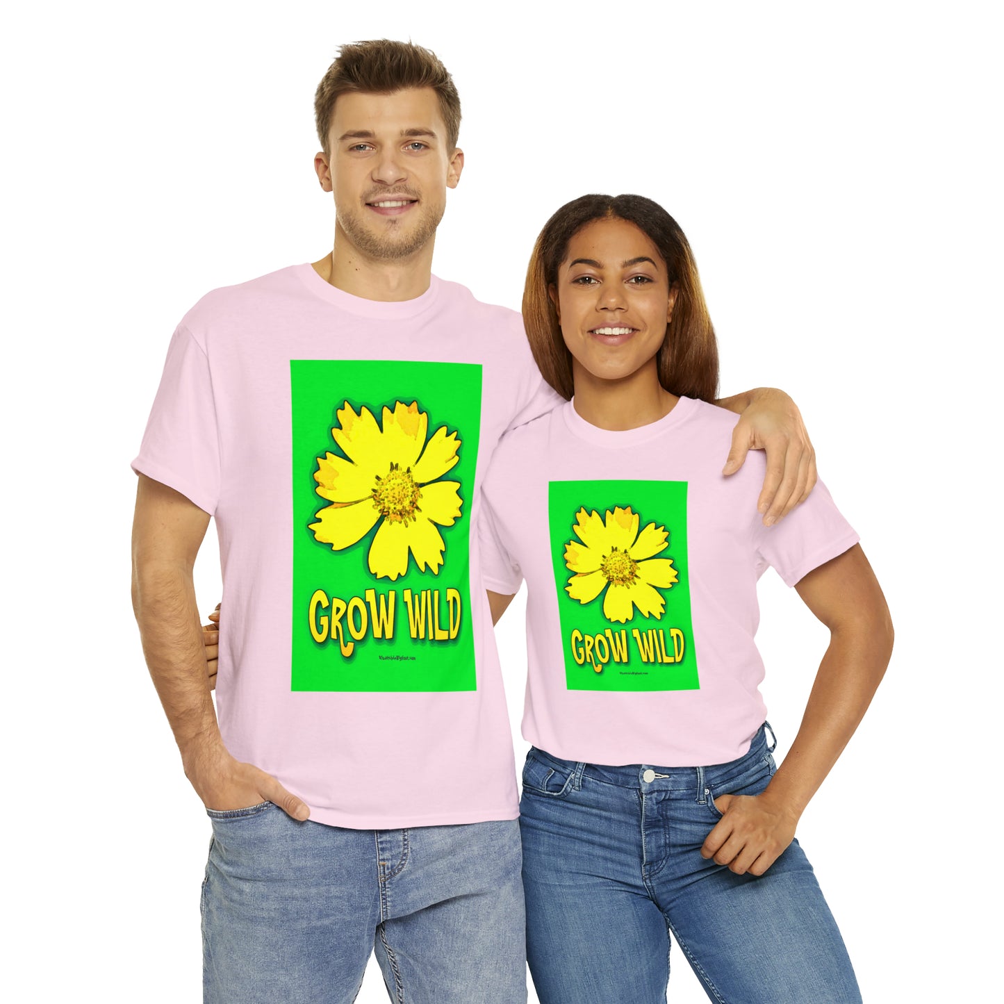 Grow Wild Unisex Heavy Cotton Tee